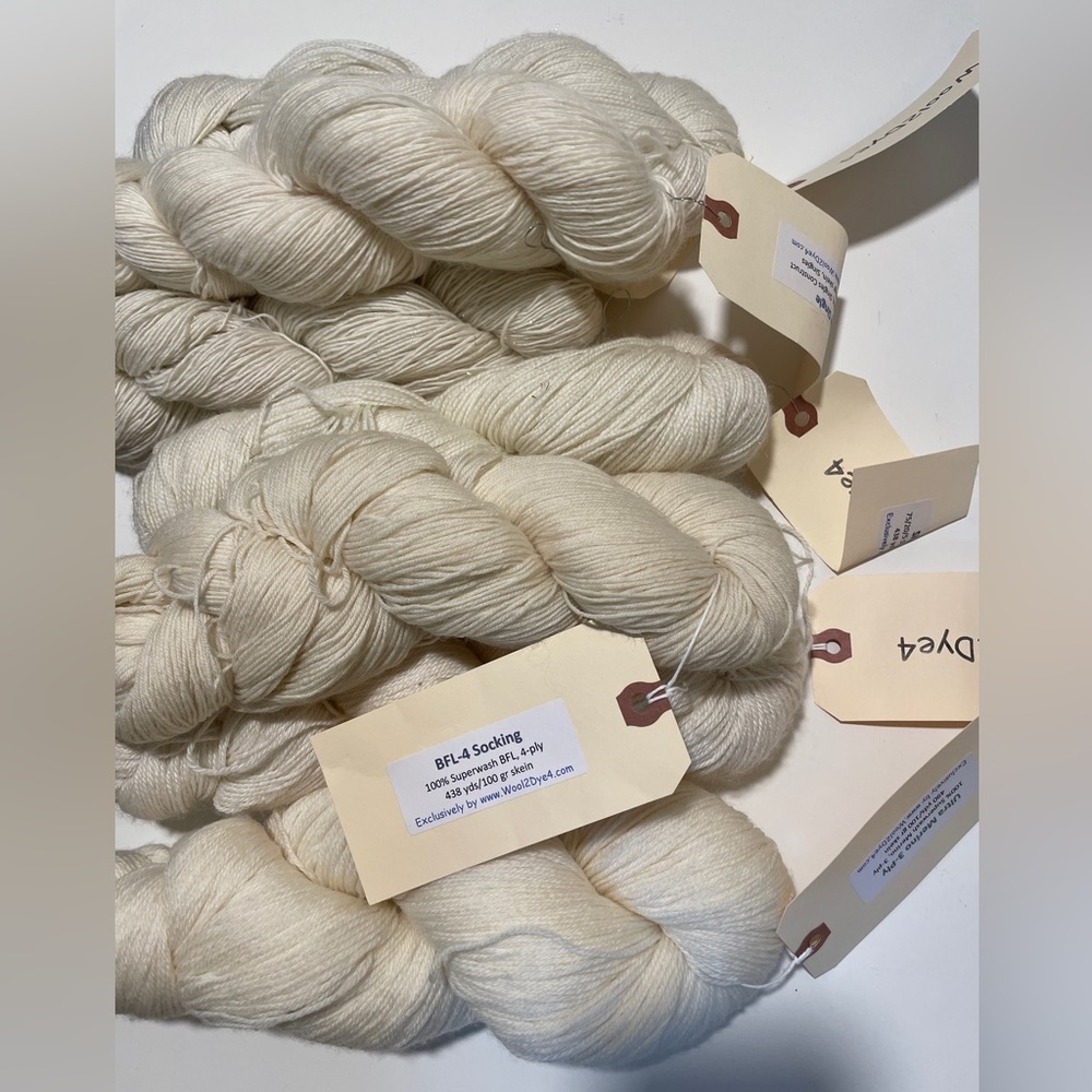 Yarn blank sample lot